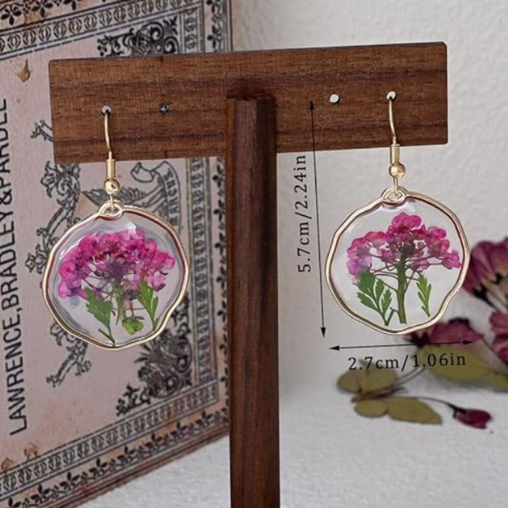 Spring Flowers Earrings - Picture 3 of 5